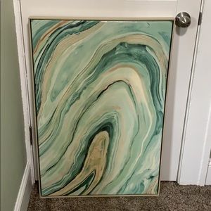Framed wall canvas